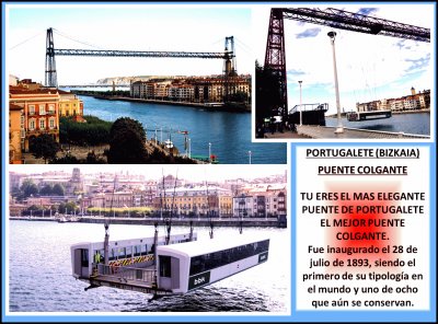 PORTUGALETE (BIZKAIA) - PUENTE COLGANTE