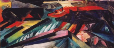 Franz Marc les loups