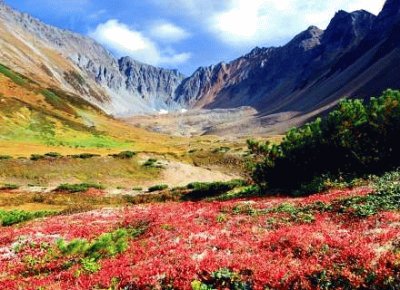 printemps au Kamchatka