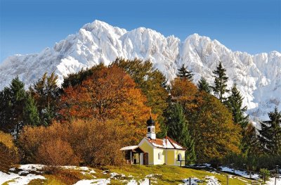 Capilla en el Tirol austriaco