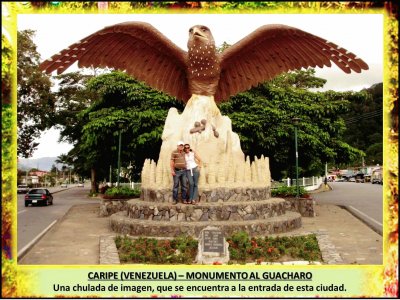 CARIPE (VENEZUELA) â€“ MONUMENTO AL GUACHARO