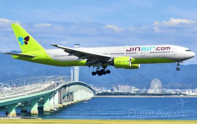 Jin Air Boeing 777-200 Corea del Sur