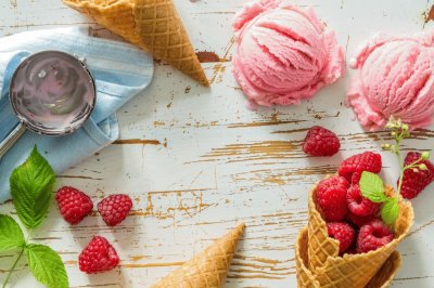 Raspberry Ice Cream