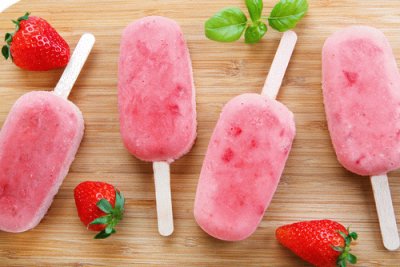 Strawberry Popsicle