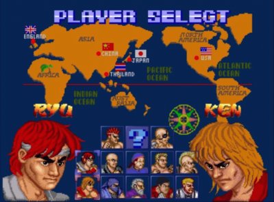 Street Fighter One Select