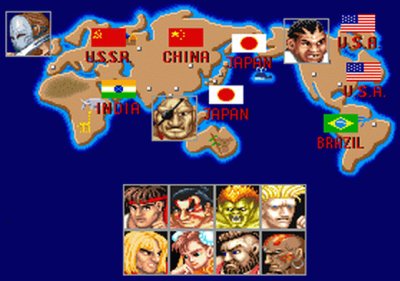 Street Fighter Two Select