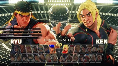 Street Fighter Five Select