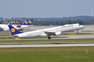 Lufthansa Regional Embraer ERJ-190 Alemania