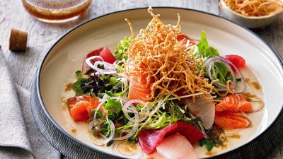 Sashimi Salad