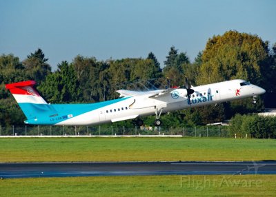 Luxair de Havilland Dash 8-400 Luxemburgo