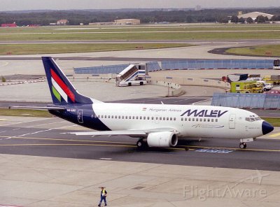 MalÃ©v Boeing 737-300 Hungria