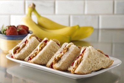 PBJ    Banana Sandwich