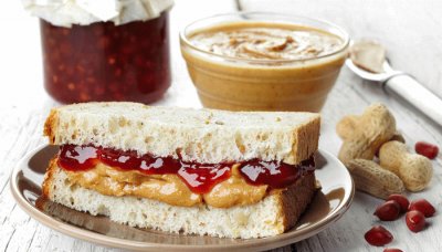 Peanut Butter    Jam Sandwich