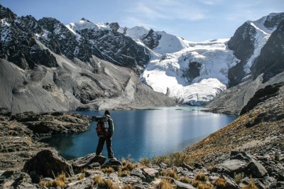 lac dans les Andes