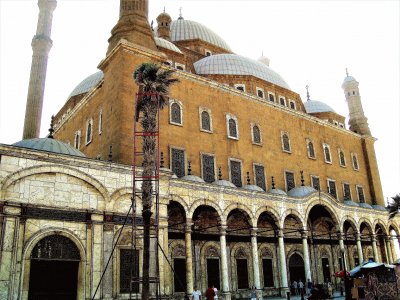 Mezquita en El Cairo, Egipto.