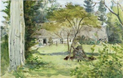 פאזל של Berthe Morisot paysage