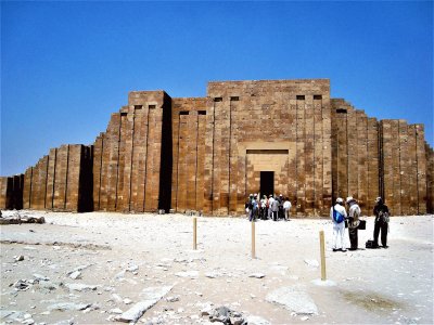 Antiguo templo en Memphis, Egipto.