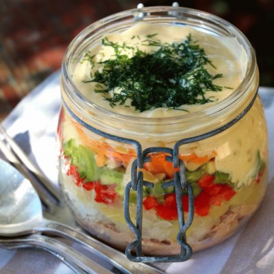 Jar Salad