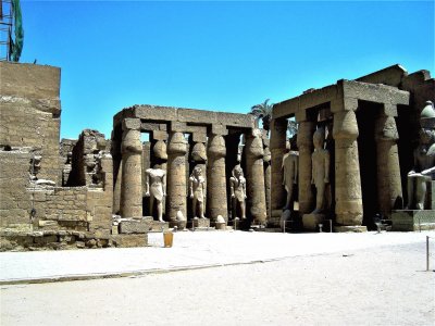 La antigua Tebas, Egipto.