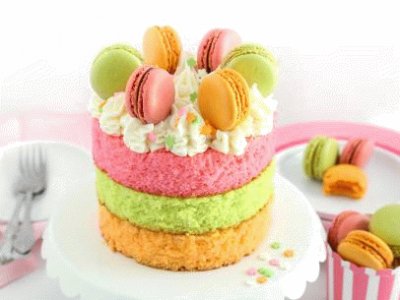 Cake   Macaron