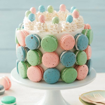 Macaron Cake