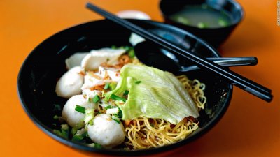 Singapore Fish Ball Noodle