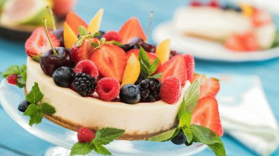 Fruits Cheesecake