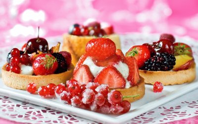 Fresh Fruits Tartelette