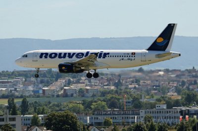 Nouvelair Airbus A320 Tunez