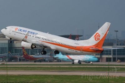 Okay Airways Boeing 737-700 China