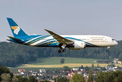 Oman Air Boeing 737 MAX 8 Oman