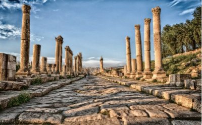 Jerash Jordanie