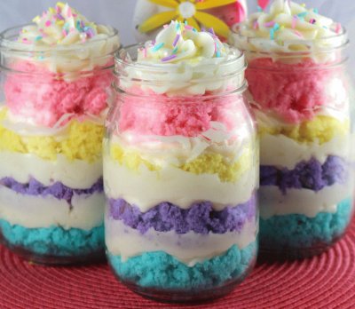 Color Cake Jar