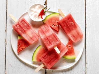 Watermelon Ice Pops