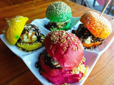 Ice Color Burger