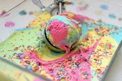 Rainbow Ice Cream