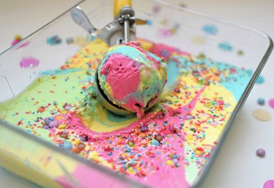 Rainbow Ice Cream