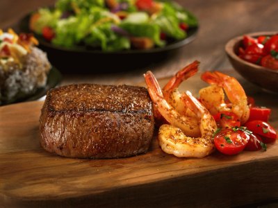 Steak   Shrimp