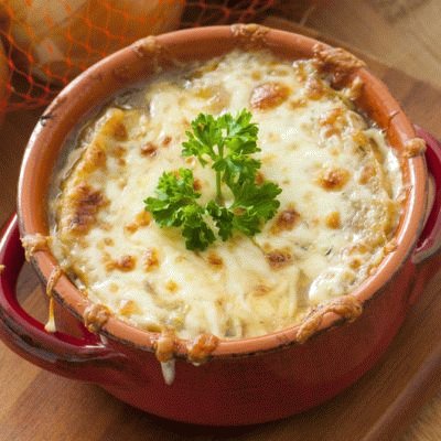 Gratin Soup With Cheese