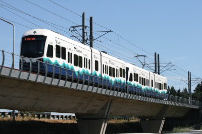 Light rail, Tukwila, WA