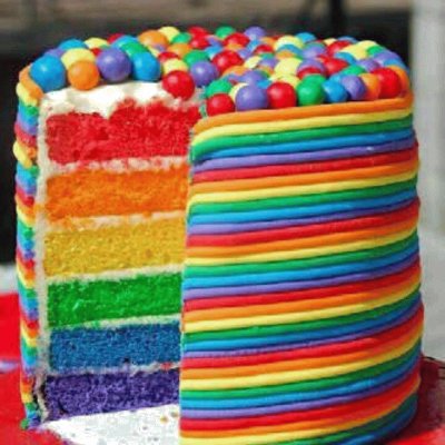 Rainbow Cake