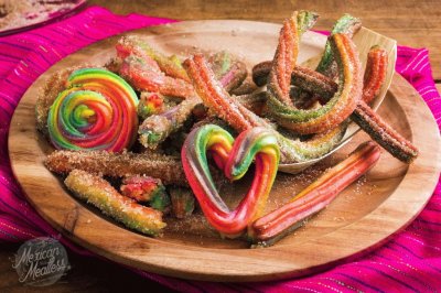 Rainbow Churros