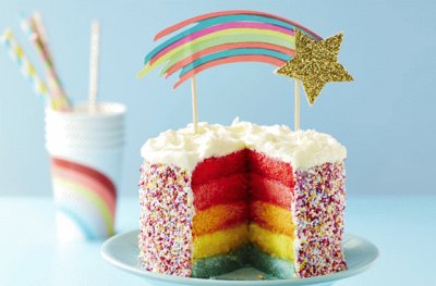 Rainbow Cake