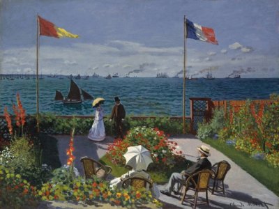 La terraza de Sainte-Adresse