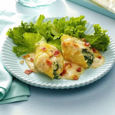 Pancetta Stuffed Shells