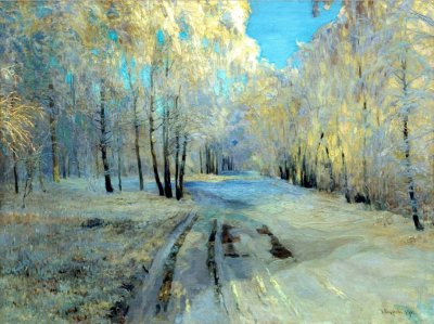 Vassiliev paysage d 'hiver