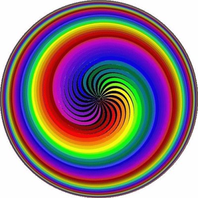 פאזל של Colorful Spiral