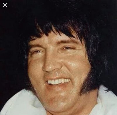 Elvis happy