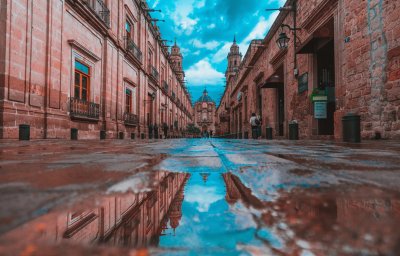 CALLES DE MORELIA, MICHOACAN