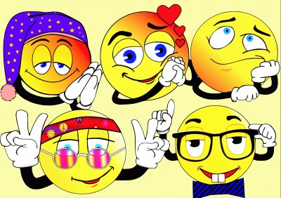 Smileys rigolos